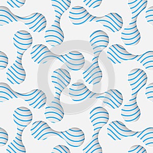 Seamless Tech Pattern. Abstract Contemporary Background