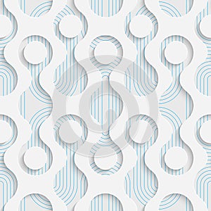 Seamless Tech Pattern. Abstract Contemporary Background