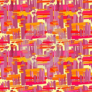 Seamless textile pattern print .Fashion trendy expressive