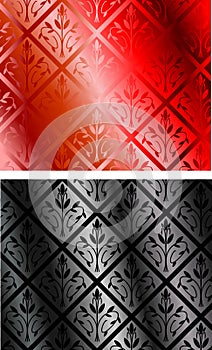 Seamless textile vector