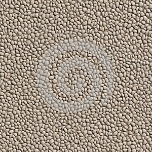 Seamless texture of beige pebbles,  Tile ready