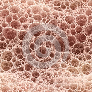 seamless texture of biological tissue under microscope