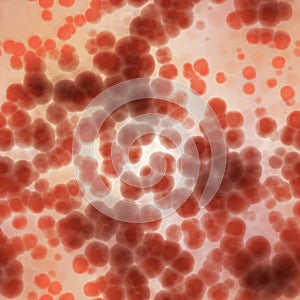 Seamless texture of blood cells