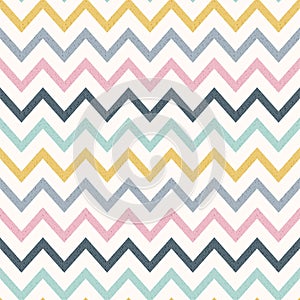 Seamless texture chevron zigzag pattern in pastel color. Abstract Background. Geometric Stripe Wallpaper