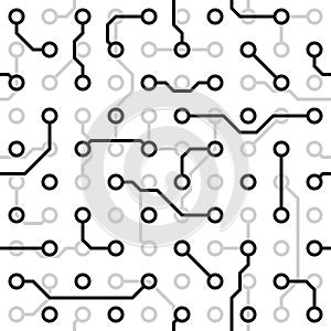 Seamless texture - circuit board