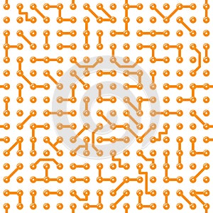 Seamless texture - circuit board