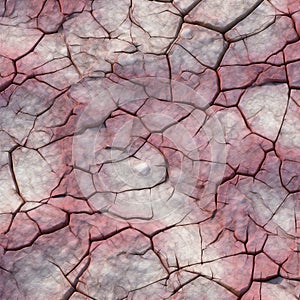 Seamless texture of cracked earth,  Abstract background for design