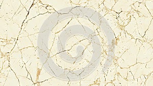 seamless texture of Crema Marfil marble with a creamy beige background and light brown veining photo