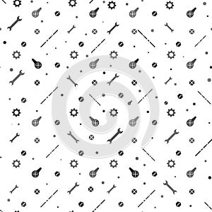 Seamless texture or different gear wheels