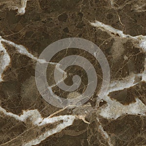 Seamless texture of Emperador marble photo