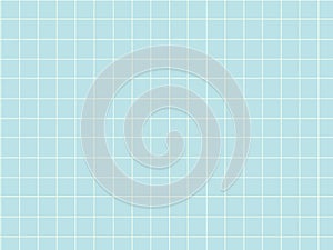 Seamless texture of graph paper, grid line paper sheet, white straight lines on blue background, Illustration business office