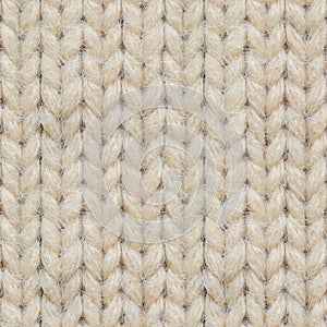Seamless Texture of Knitted Sweater