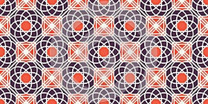 Vector Border Arabic Pattern