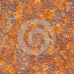 Seamless texture - metal with corrosion photo