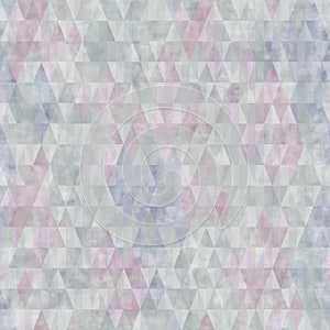 Seamless texture with pastel colored rhombs photo