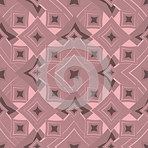 Seamless texture, pattern. Abstract geometric pattern on a square background - colored diamonds.