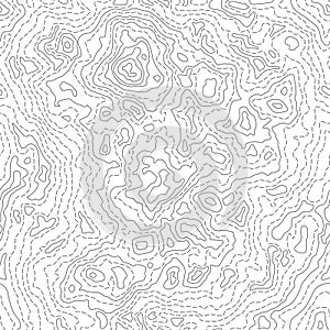 Seamless Texture or Pattern of Topographic Map 2 photo