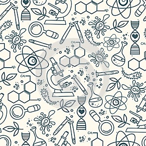 Seamless texture for scince