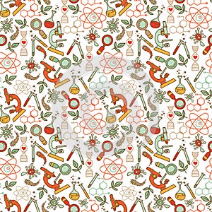 Seamless texture for scince