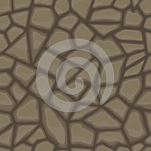 Seamless texture of stonewall