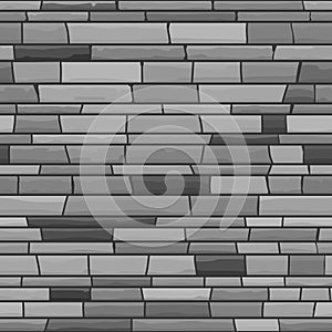 Seamless texture of stonewall