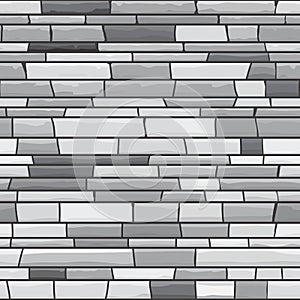 Seamless texture of stonewall