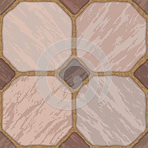 Seamless texture of stonewall tile