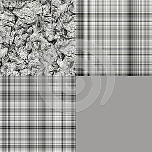 Seamless texture or wallpaper, Top view, grey stone background