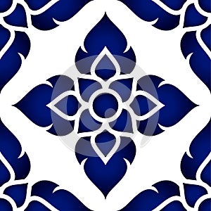 Seamless Thai pattern