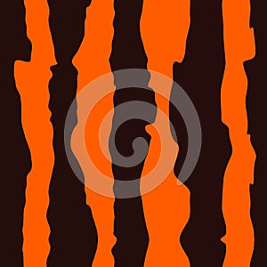 Seamless Tiger Hide Pattern