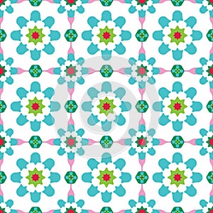 Seamless tile design