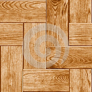 vector Seamless Tile with a Digital Representation of Wood Parquet Floo photo