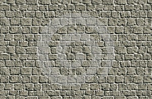 Seamless Tileable Texture of a Brick Wall