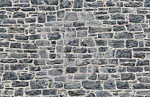 Seamless Tileable Texture of a Rustic Stone Wall