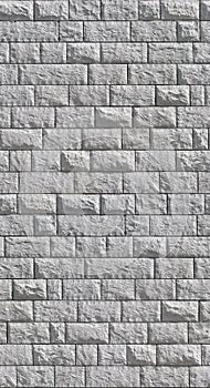 Seamless Tileable Texture of Stone Wall Blocks