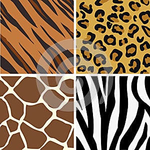 Seamless tiling animal print p