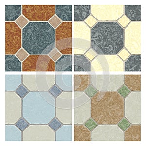 Seamless tiling floor textures