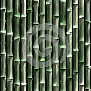 Seamless timber bamboo pattern