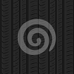 Seamless tire pattern