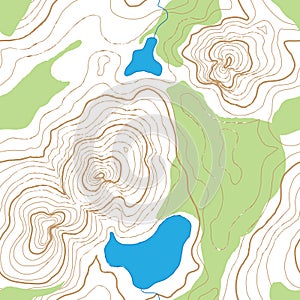 Bezšvový topografické 