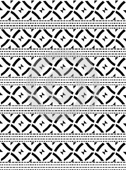 seamless traditional border pattern