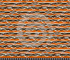 seamless traditional border pattern