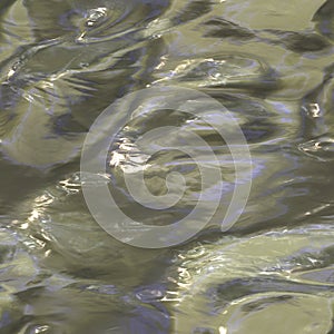 Seamless transparent water pattern
