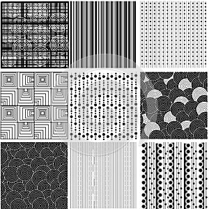 Seamless trendy patterns