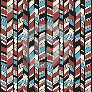 Seamless Tribal vector pattern
