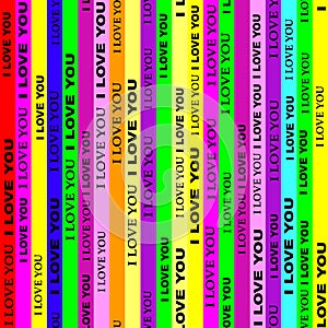 Seamless valentine pattern