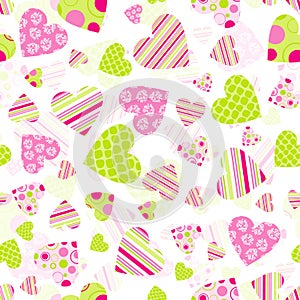 Seamless valentine pattern