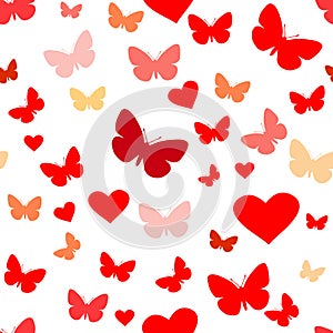 Seamless valentine pattern