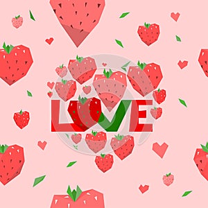 Seamless valentine pattern