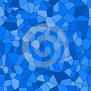 Seamless Vector Background from cells. Irregular Mosaic backdrop. Voronoi pattern